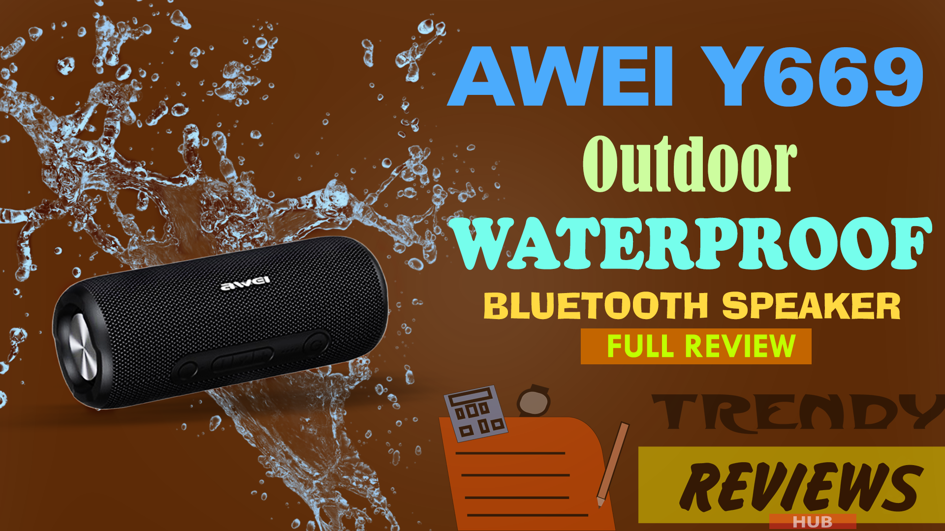 Awei Y669 Bluetooth Speaker