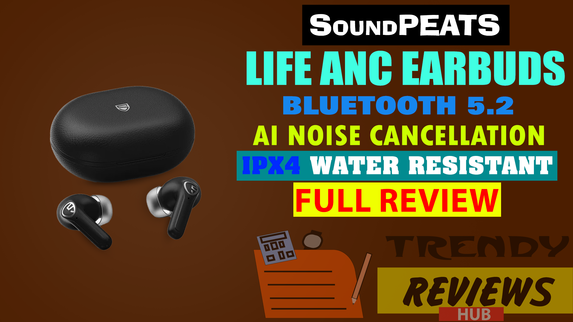 SoundPEATS Life ANC Wireless Earbuds